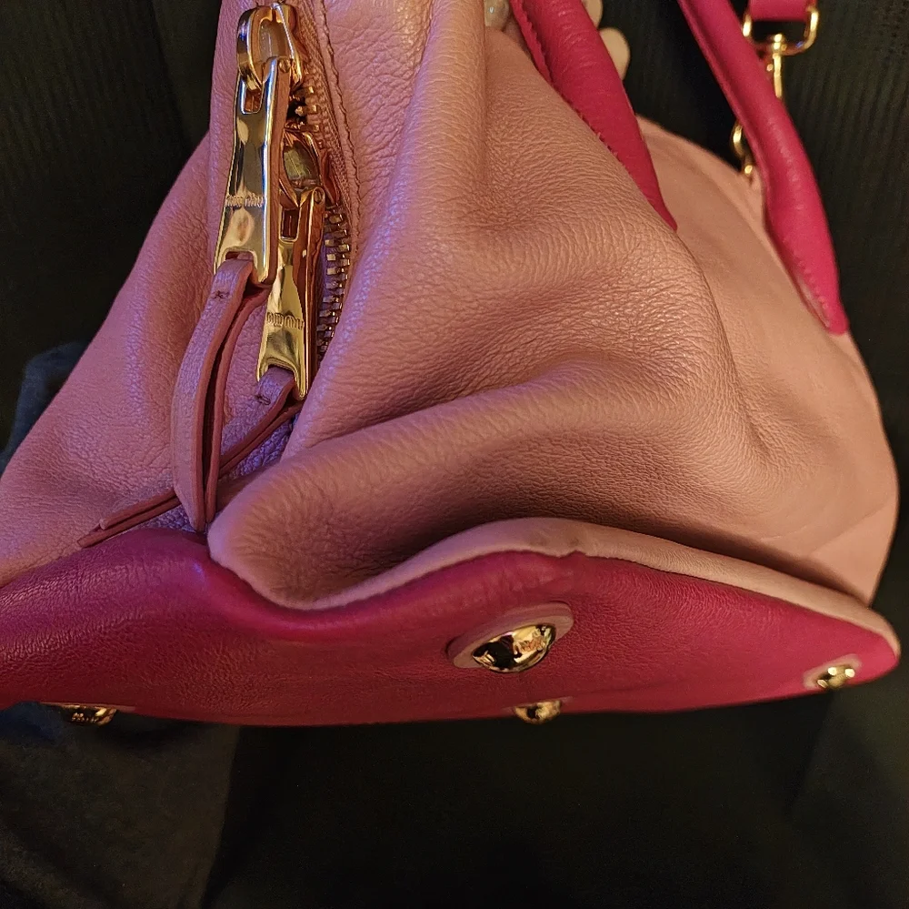 Miu Miu Beau Pink Leather Bag - Picture 7 of 16